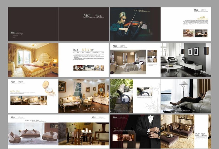 家具画册图片cdr矢量模版下载