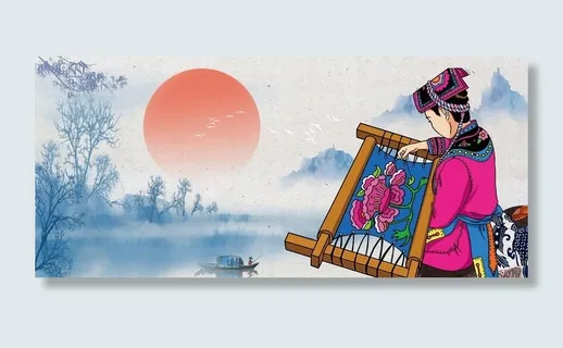 羌绣图片 羌绣图片