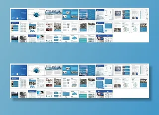 水处理环保科技公司画册图片