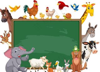 卡通动物  图片