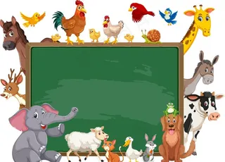 卡通动物  图片