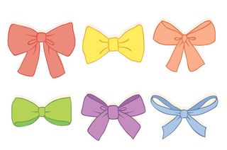 卡通蝴蝶结图片