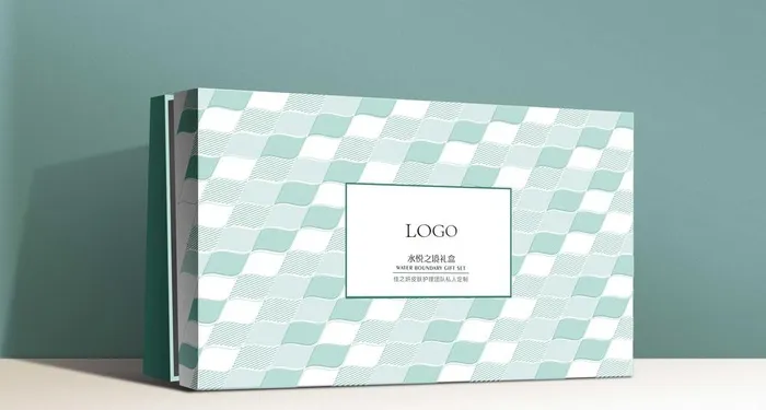 护肤品套盒设计图片ai矢量模版下载