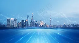 科技智慧城市图片