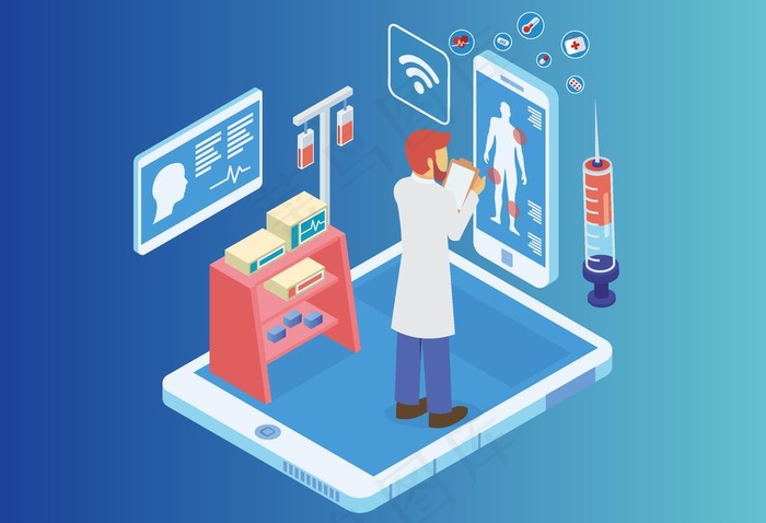 2.5D医疗机构图片