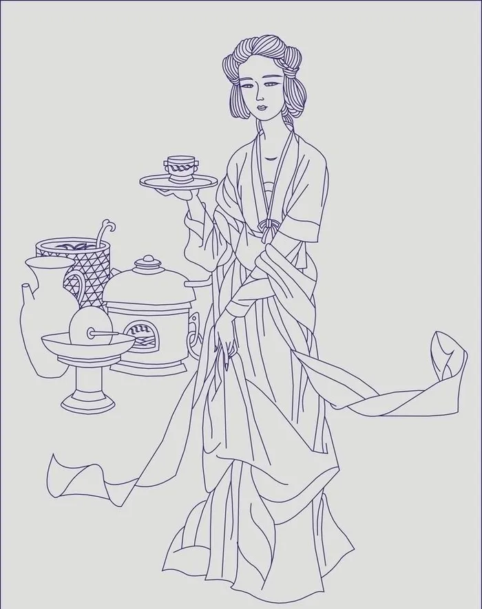 古典美女图片