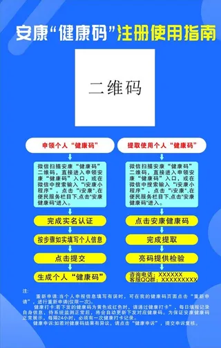 健康码使用指南图片