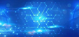 蓝色科技背景图片