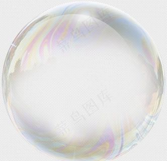 透明泡泡图片
