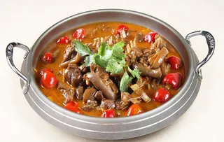锅仔炖羊肉图片