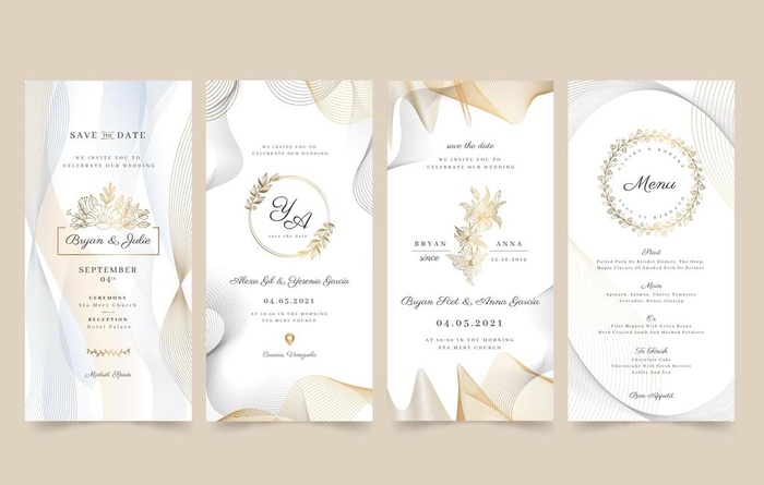 婚礼背景海报水牌图片