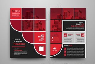 时尚DM宣传单图片