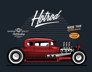 复古老爷车图片