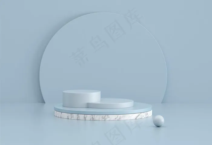 电商产品立体场景 图片psd模版下载