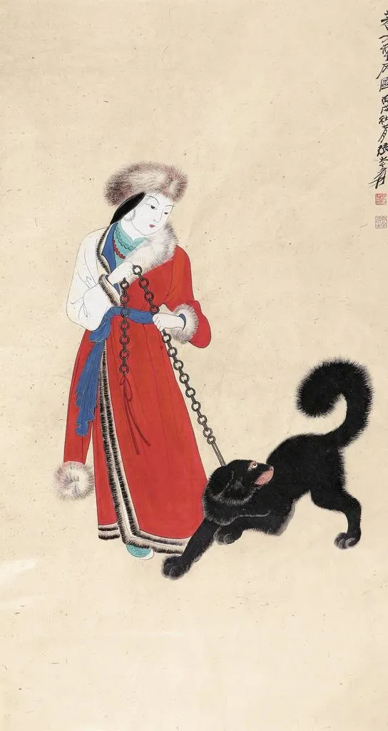 藏族美女图片