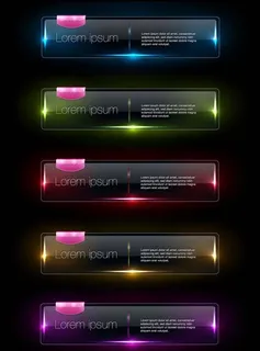 玻璃质感水晶按钮图片