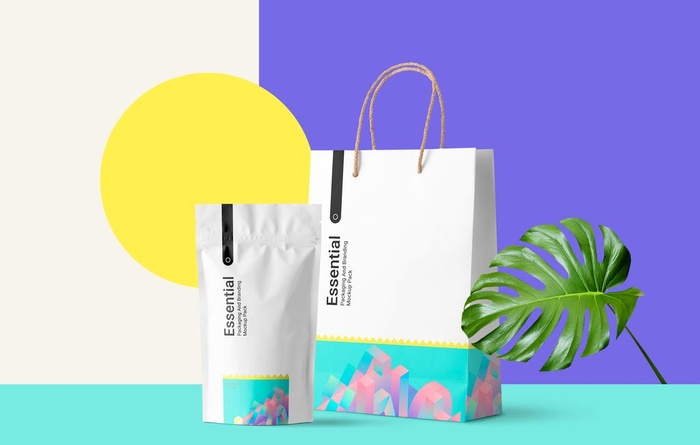 包装袋样机图片