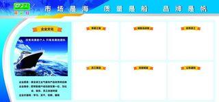 企业文化展板图片