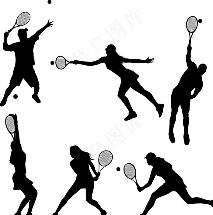 运动人物剪图片cdr矢量模版下载