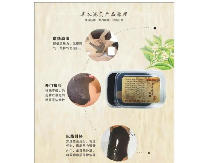 草本泥灸产品原理 草本 泥灸图片cdr矢量模版下载
