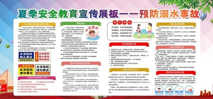 防溺水图片(4724x2362)psd模版下载