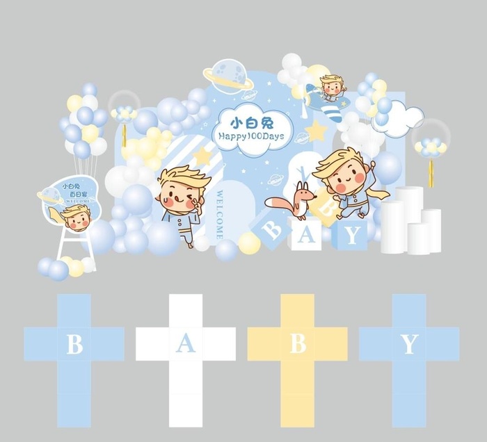 百日宴图片