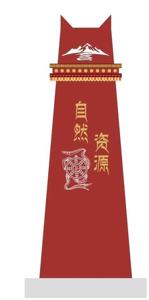 藏式立牌图片