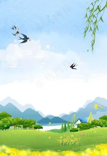 春天的背景图片 春天的背景图片