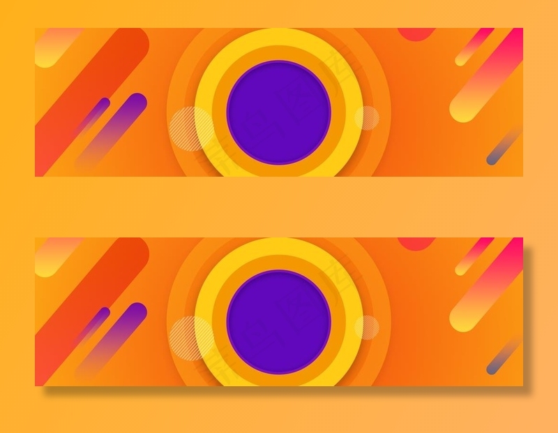 扁平化电商海报促销背景模板图片