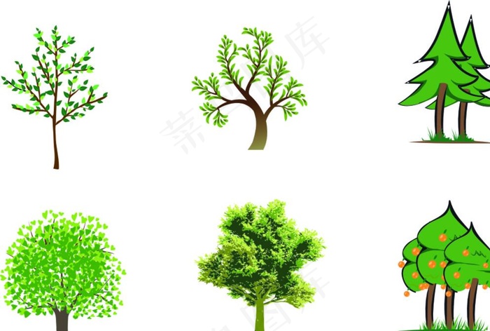 矢量树图片
