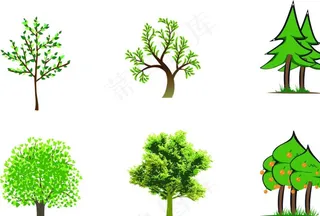 矢量树图片