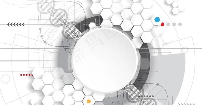 科技感元素背景图片ai矢量模版下载