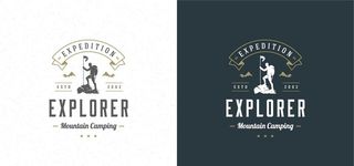 露营郊游icon,露营郊游徽章,露营logo,露营