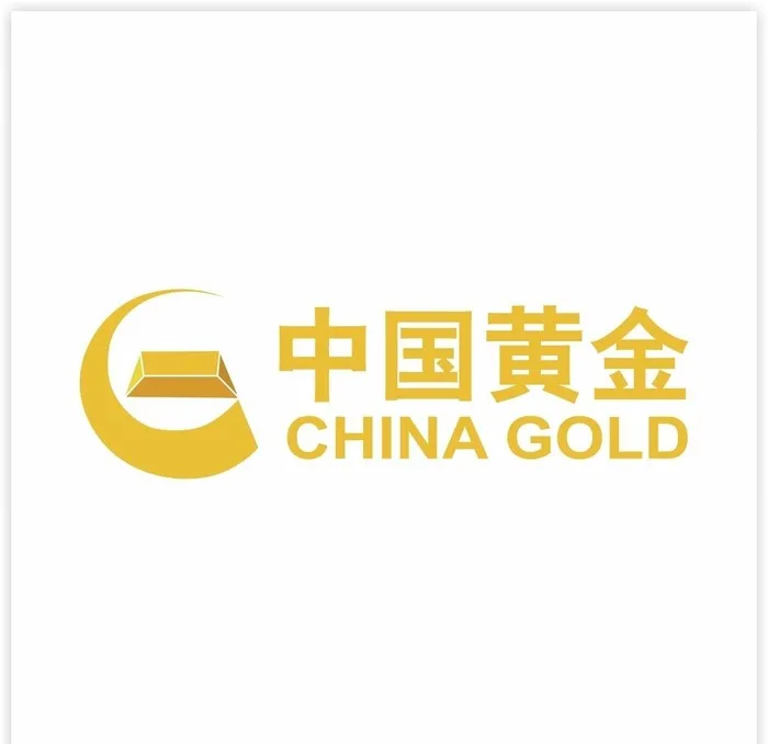 中国黄金LOGO图片cdr矢量模版下载