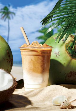 生椰拿铁图片