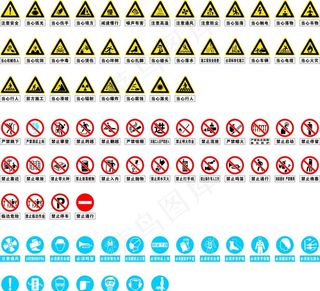 注意安全标识图片