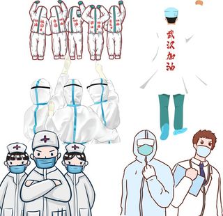 武汉加油医生图片