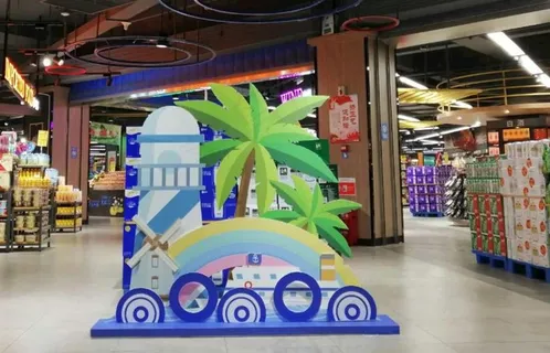 夏季布展图图片