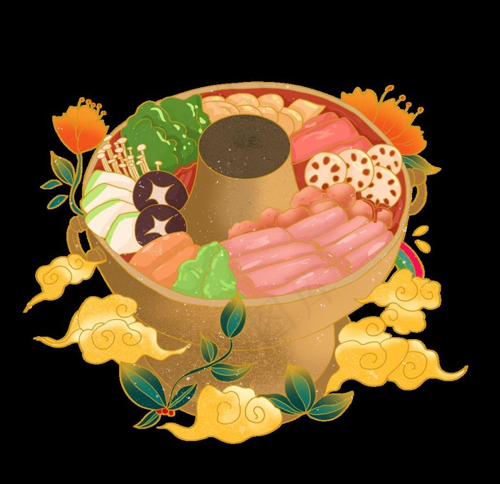 火锅素材图片