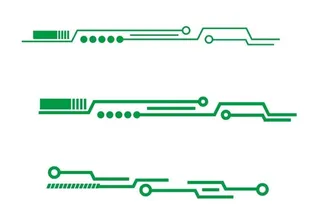 科技感线条元素图片