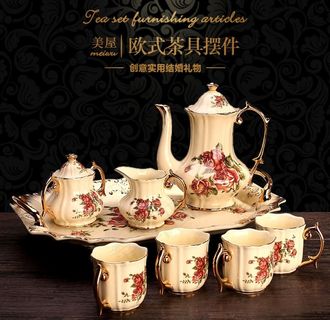 欧式茶具直通车图图片