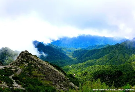 秦岭山  自然风景图片