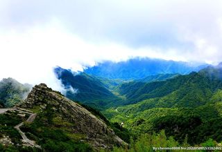 秦岭山  自然风景图片