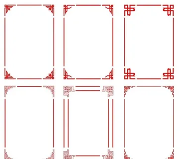 中国风中式边框图片