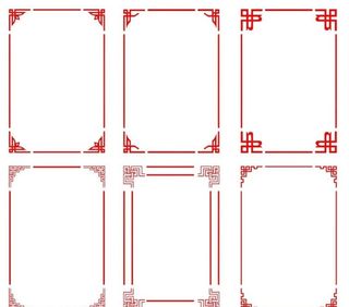 中国风中式边框图片