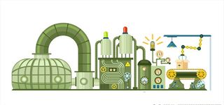 自动化工厂图片