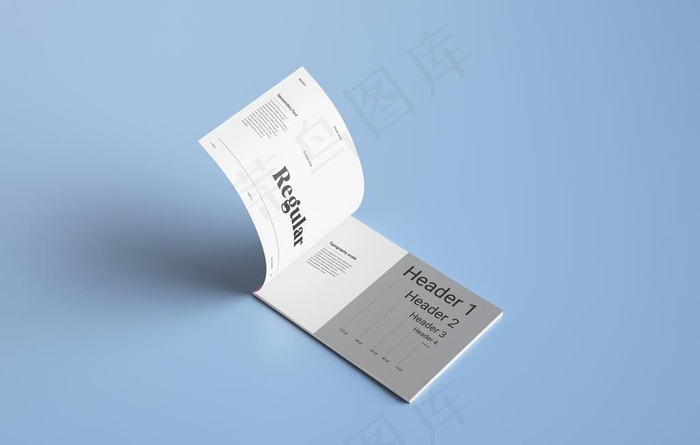 画册样机图片psd模版下载