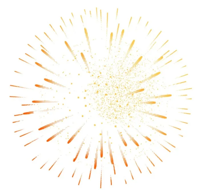 烟花图片(658x645)psd模版下载