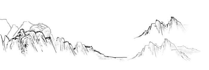 山背景图片(6000x2200)psd模版下载