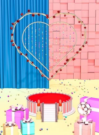 爱心背景图图片